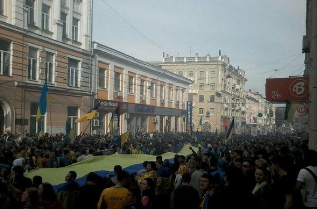 В Харькове в связи с трауром Евромайдан отменил воскресное вече
