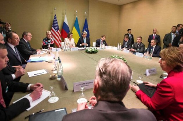 17 квітня було досягнуто ряд домовленостей, зокрема, про звільнення захоплених будівель в Україні та амністію протестувальників