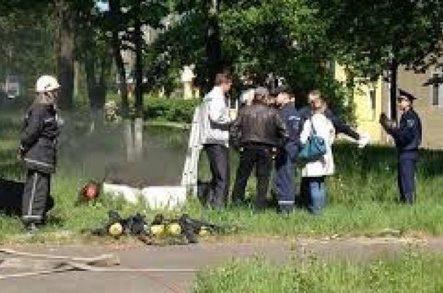 Прокуратура расценивает пожар возле Киевского телецентра как диверсию