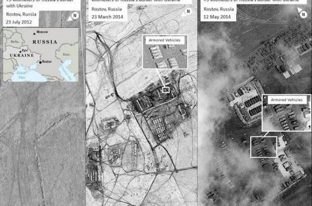 США опровергли слова Путина, опубликовав новые снимки войск РФ у границы Украины