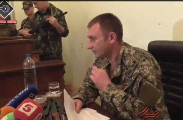 Главари боевиков с востока Украины попросили помощи у Бога и женщин