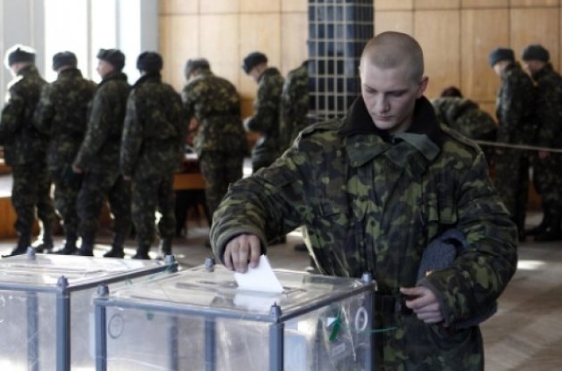 Военнослужащим на востоке упростили процесс голосования на выборах