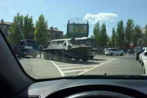 Терористи під Донецьком заблокували трасу