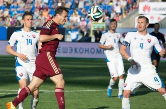 Сборная России одолела Словакию перед чемпионатом мира