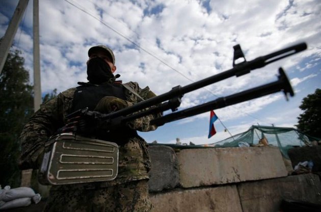 В Луганске Нацгвардия отбила атаку боевиков на воинскую часть