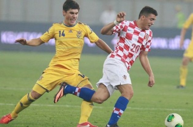 Украинская молодежка сыграла вничью с Хорватией и сохранила шансы на Евро
