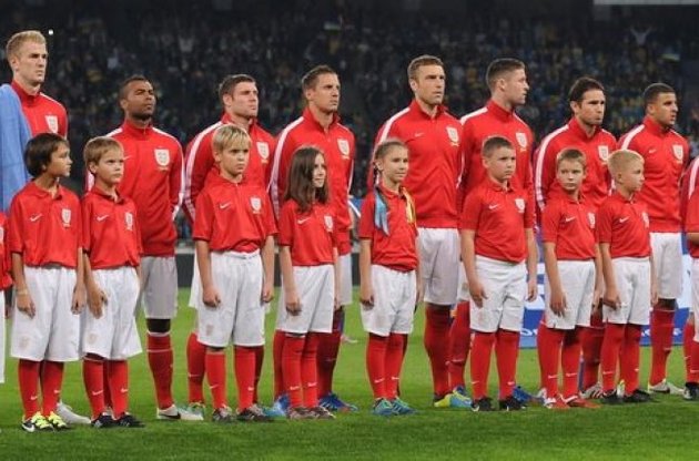 В Киеве сборная Англии сыграла с украинцами 0:0