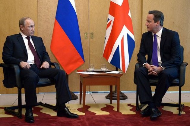 Зустріч Путіна і Кемерона обійшлася без рукостискань