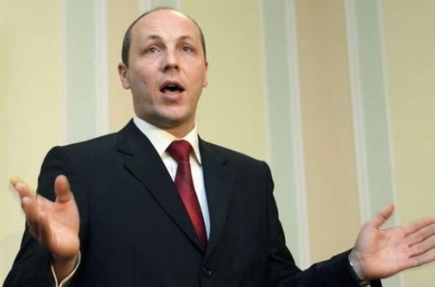 Андрій Парубій не зміг назвати дату закінчення АТО