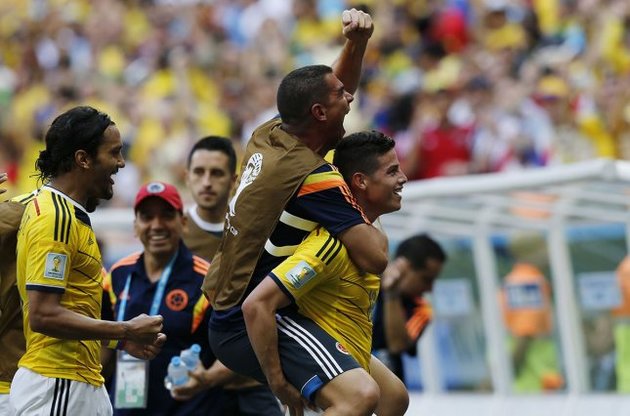 Колумбия обыграла Кот-д'Ивуар, почти обеспечив себе место в плей-офф