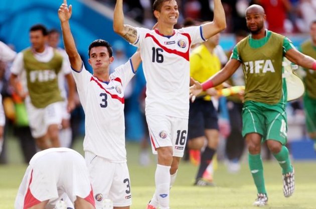 Коста-Ріка створила ще одну сенсацію ЧС-2014: обіграні чотириразові чемпіони світу