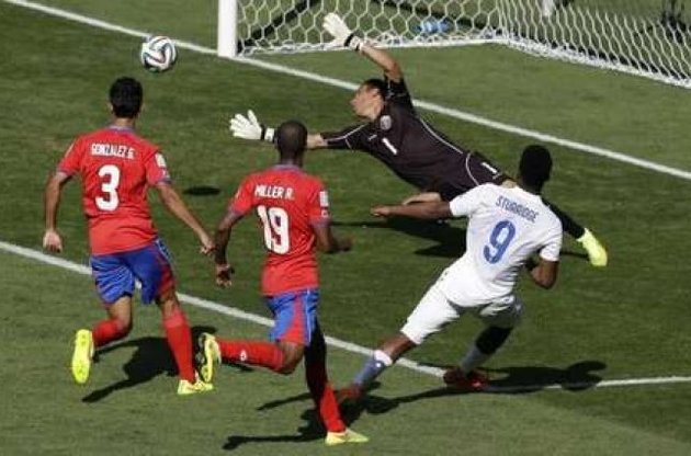 Коста-Ріка не дозволила Англії вивезти з Бразилії бодай одну перемогу