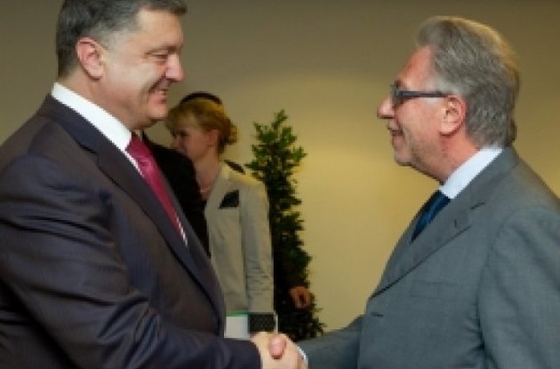 Петр Порошенко и Джанни Букиккио