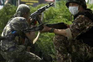 Бойовики під білим прапором напали на блокпост АТО у Донецькій області