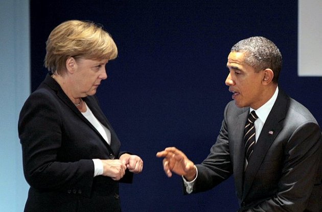 Обама и Меркель: Если РФ не будет способствовать деэскалации, будут санкции