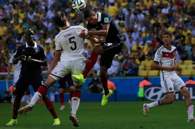 Германия обыграла Францию в первом четвертьфинале ЧМ