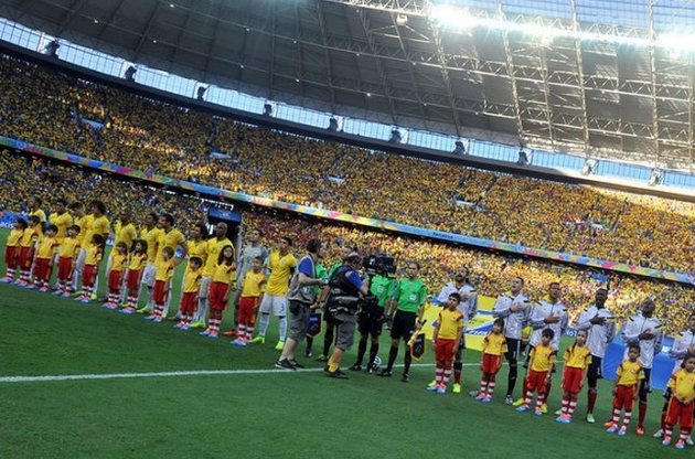 Матч Бразилия - Колумбия стал украшением 1/4 финала