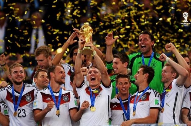 Сборная Германии в овертайме обыграла Аргентину, в четвертый раз выиграв чемпионат мира