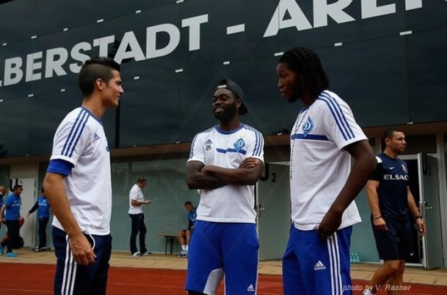 Динамовские легионеры пребывают в хорошем расположении духа