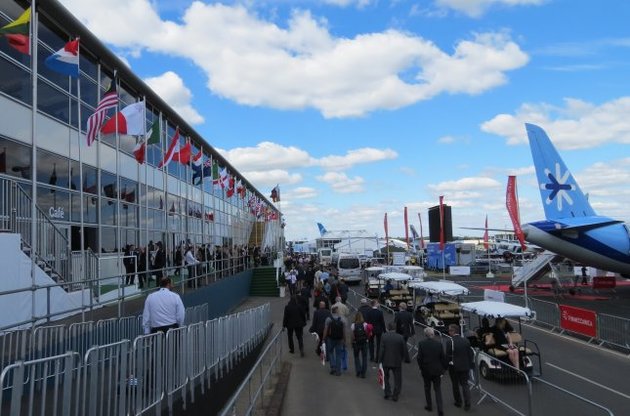 Международный авиасалон в Фарнборо