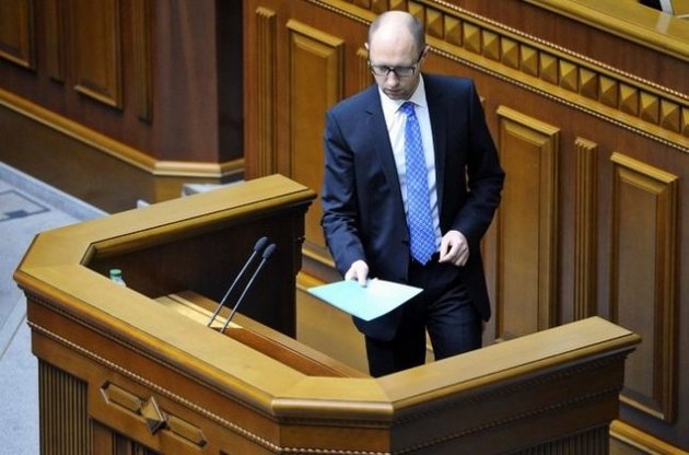 Яценюк заявил, что его просьба об отставке не была эмоциональным решением