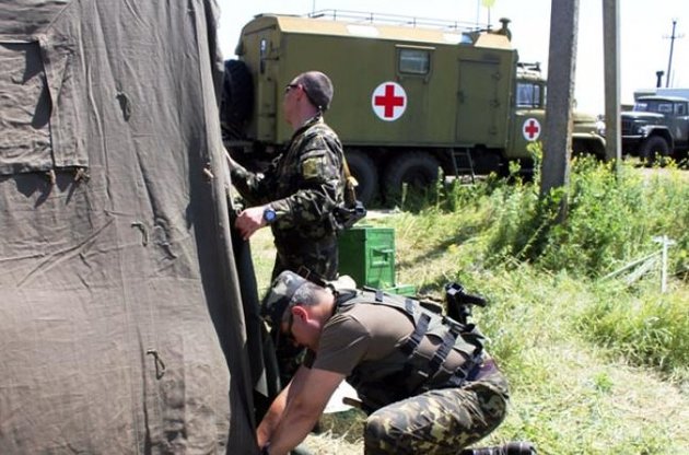С начала АТО ранено 1236 украинских военнослужащих, - Минобороны