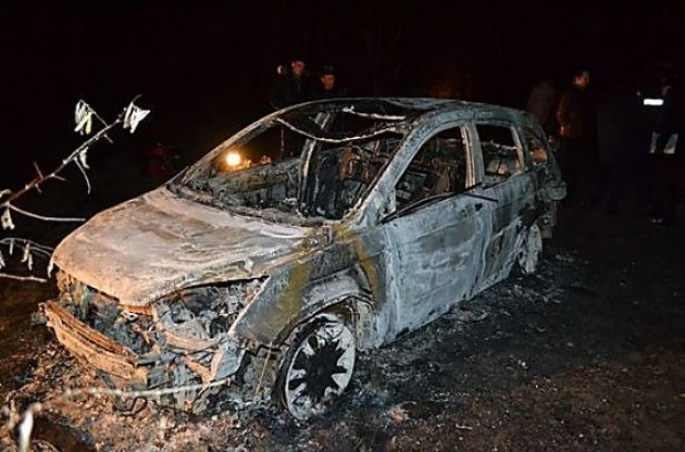 Нашли сожженный автомобиль убийц мэра Кременчуга