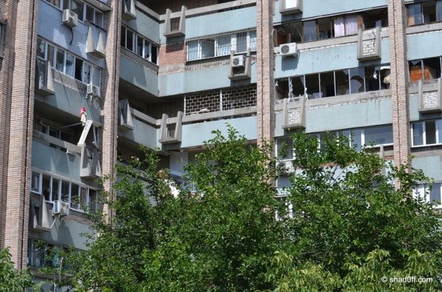 В отдельных районах Луганска появилась электроэнергия