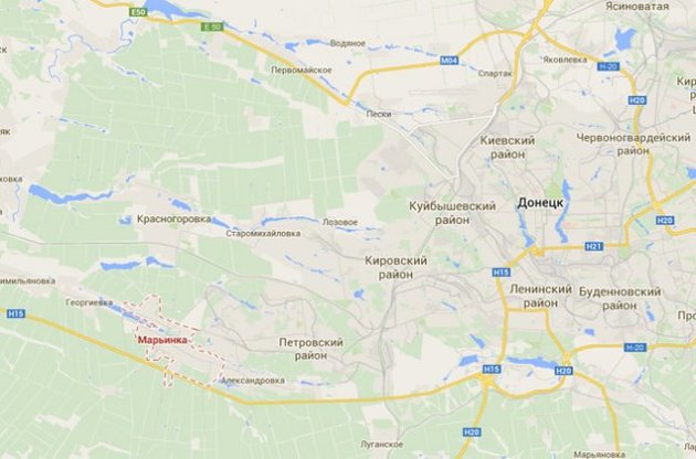 Батальон "Донбасс" сообщил об освобождении Марьинки под Донецком