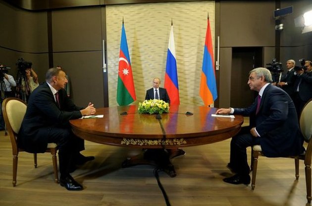 Президенти Росії, Вірменії та Азербайджану обговорили загострення в Нагірному Карабасі