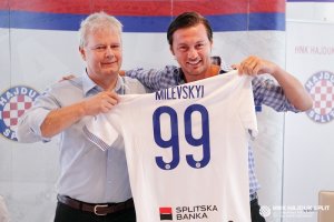 Милевский пообещал доказать свою состоятельность на футбольном поле