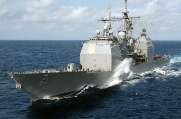 Ракетный крейсер США Vella Gulf покинул Черное море