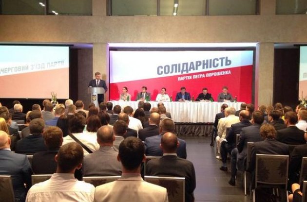 Партию Порошенко переименовали в Блок Порошенко