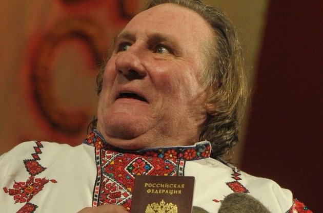 Депардье назвал Украину &quot;частью России&quot;