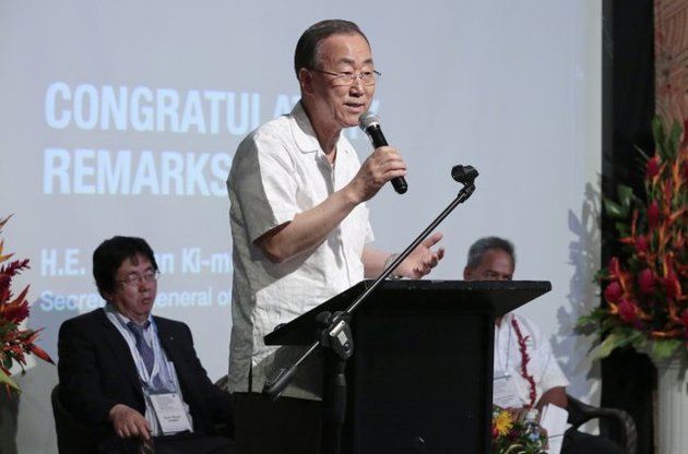 Генсек ООН призвал ЕС не искать военное решение для конфликта в Украине