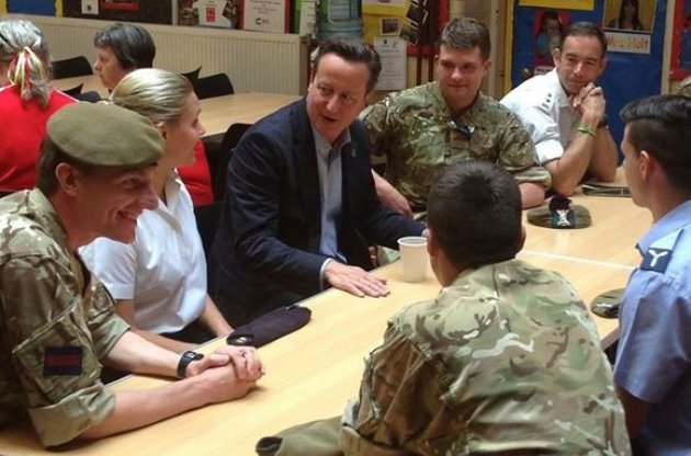 Кэмерон не хочет воевать за Украину и верит в действие санкций