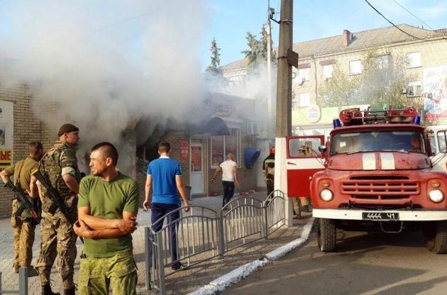 В Славянске взорвали ювелирный магазин, есть жертвы