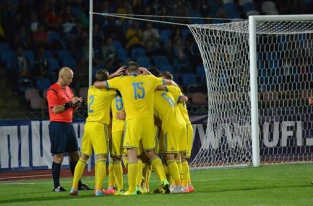 Українська молодіжка розгромила суперника і вийшла у плей-офф кваліфікації Євро-2015