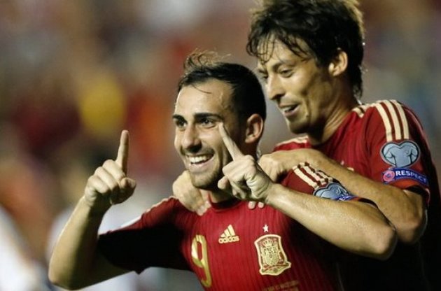 Сборная Испании не оставила шансов Македонии на старте квалификации Евро-2015