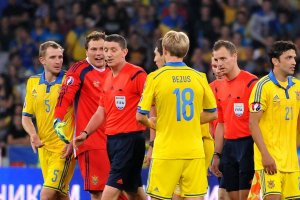 Суддя правильно не зарахував гол України у ворота Словаччини - експерт
