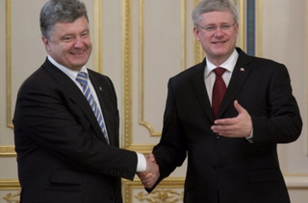 Порошенко дякує Канаду за допомогу