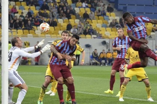 "Металлист" не удержал ничью в матче с "Трабзонспором"