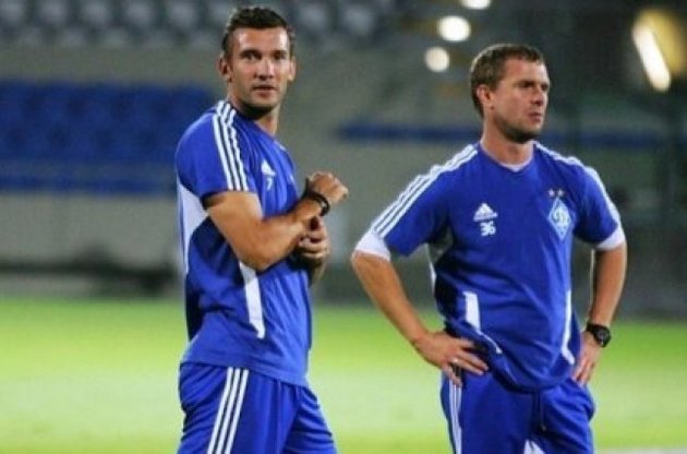 Андрій Шевченко та Сергій Ребров зустрінуться на полі по різну сторону барикад