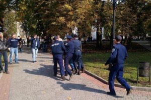 У Харкові на проросійському "марші миру" затримано 20 осіб