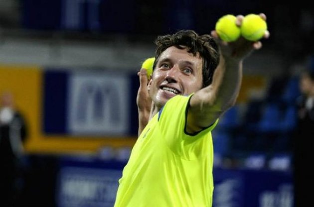 Украинец Стаховский одержал победу на теннисном турнире во Франции
