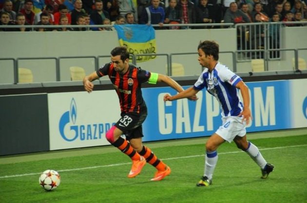 До забитого мяча "Шахтер" владел инициативой