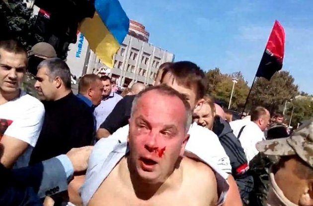 Шуфрича в Одесі побили провокатори