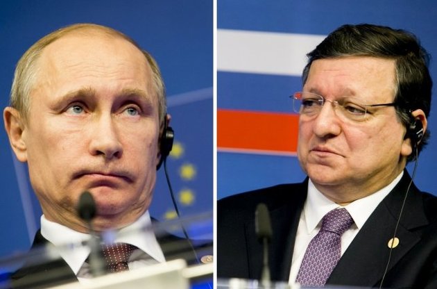 Баррозу пояснив Путіну, що торговельні бар'єри для України суперечать домовленостям