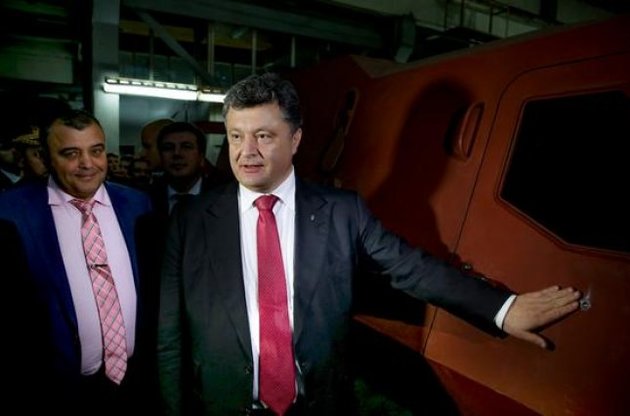 Порошенко також перевірив готовність українських солдатів до зимового періоду