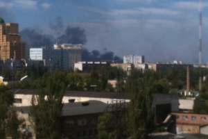 Під час штурму аеропорту в Донецьку один військовий загинув, троє поранені - РНБО